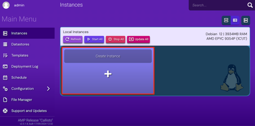 Instantie maken