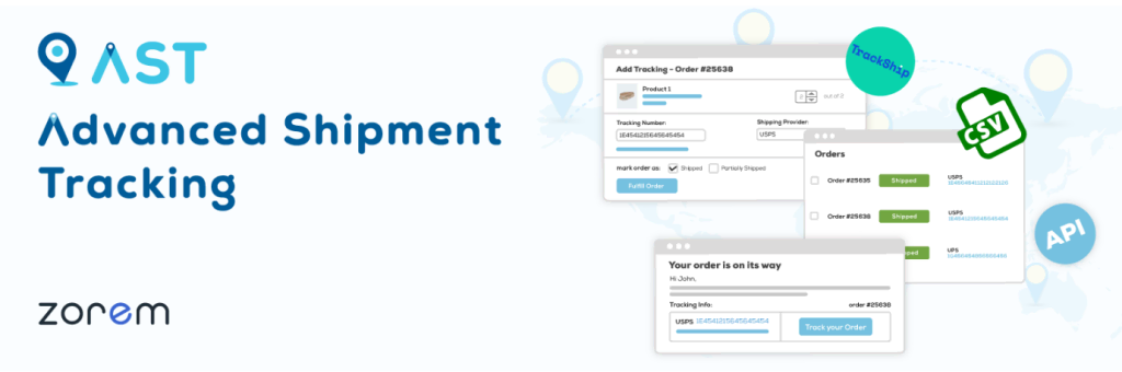 Advanced Shipment Tracking voor WooCommerce startpagina
