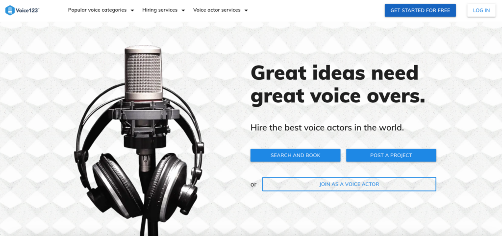 Doe voice-over werk.
