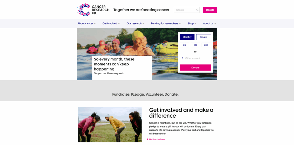 Strona główna Cancer Research UK