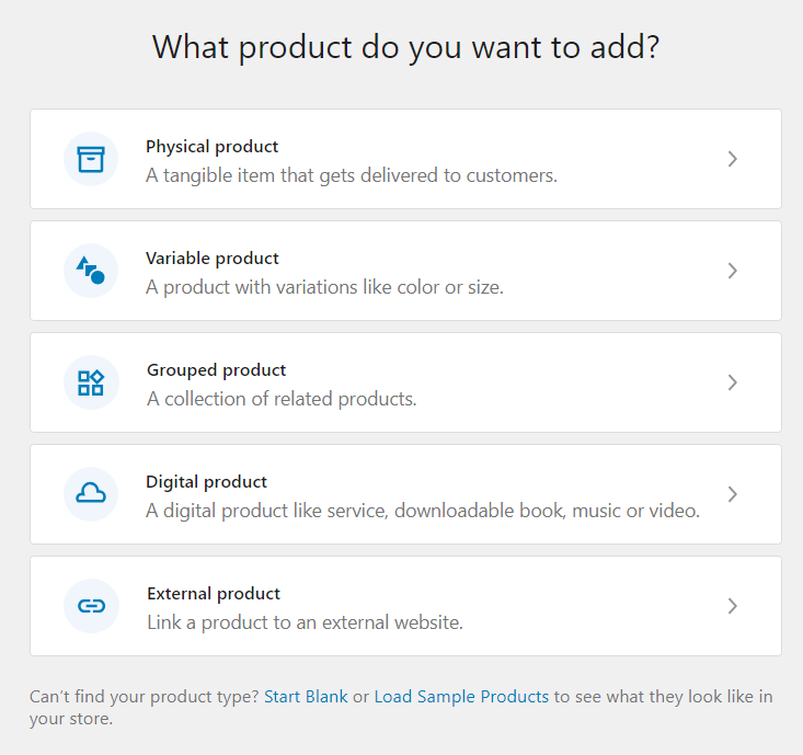 Opcje typu produktu w WooCommerce