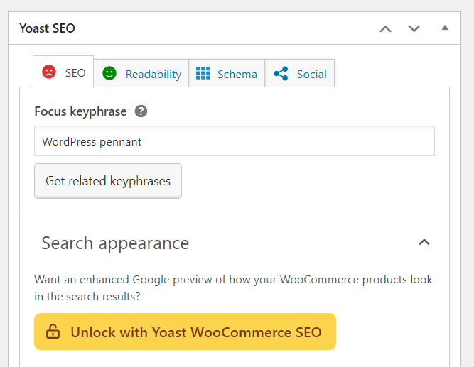 Widżet Yoast SEO w WordPress