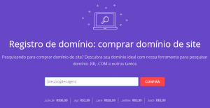registrar um domínio