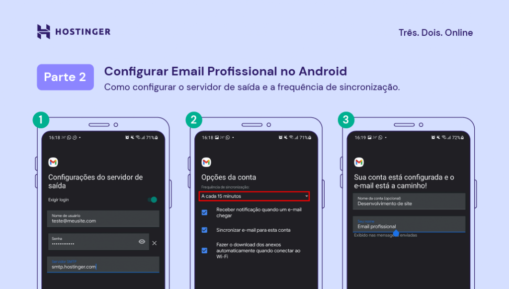 Guia prático: como configurar email no seu celular Android