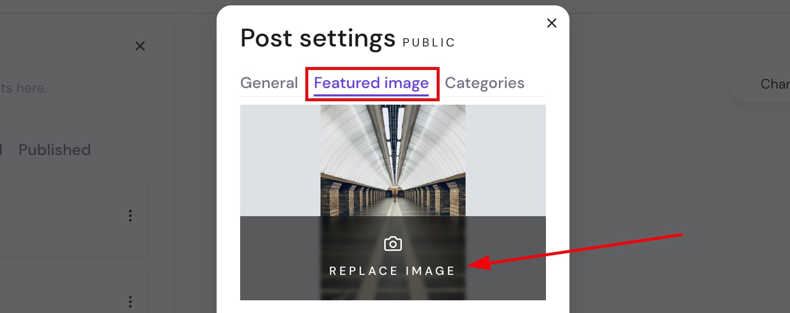 Blog post settings in Hostinger Website Builder