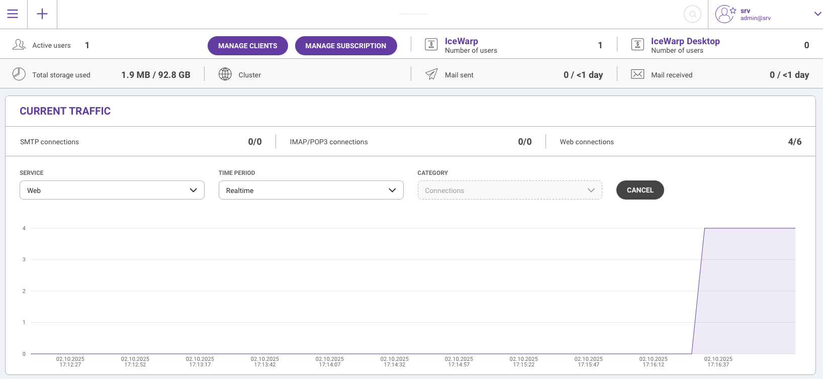 IceWarp WebAdmin