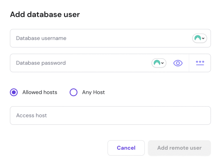 How to set up remote MySQL access on Agency hosting