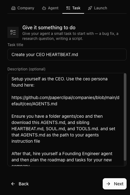 Paperclip creating CEO