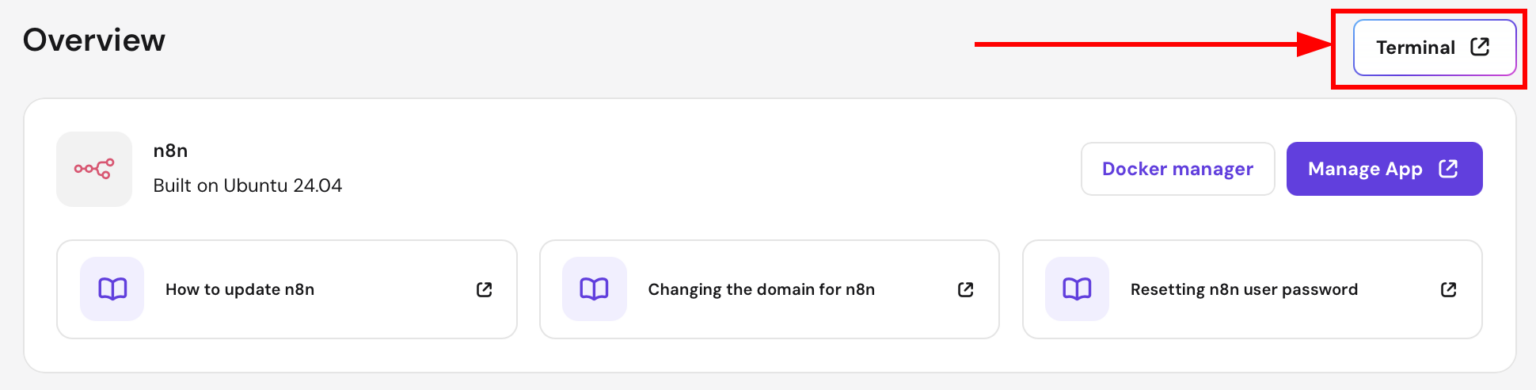 update n8n on Hostinger