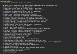 Hermes nexos.ai Hostinger