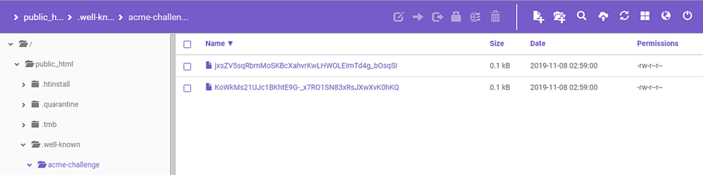 This image shows you where to upload the verification files in your root directory.