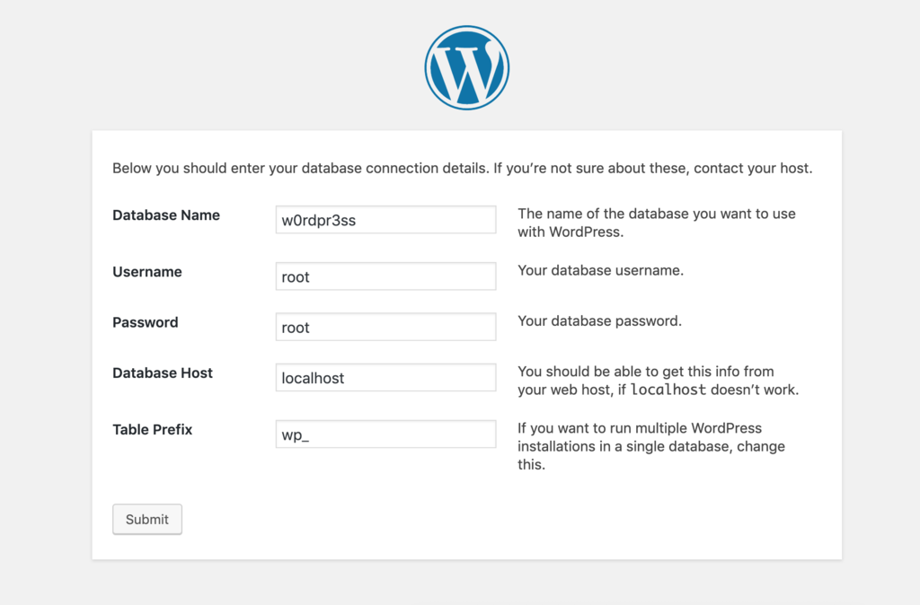 This is how you install WordPress on MAMP.