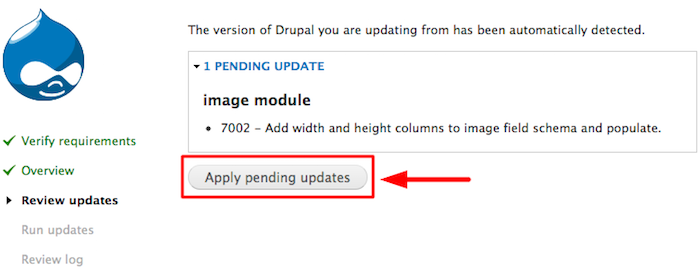 Drupal update