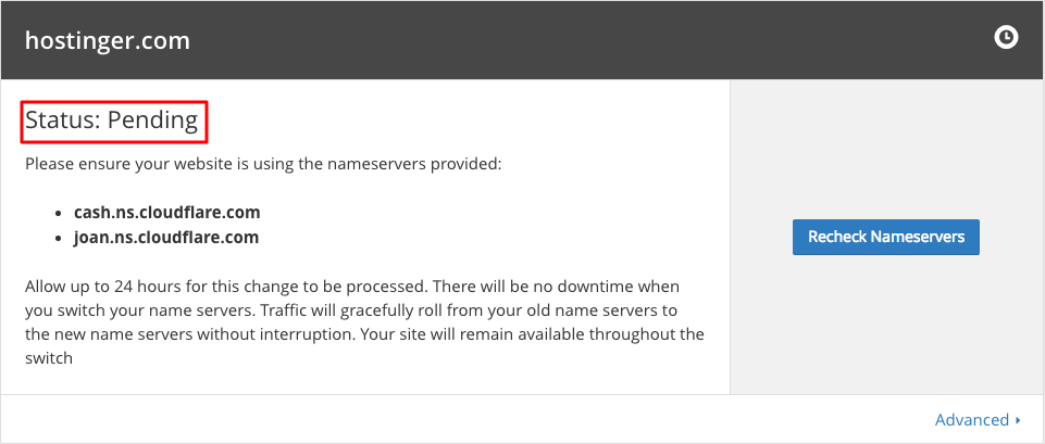 Cloudflare status Cloudflare status