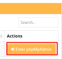 enter phpmyadmin hostinger