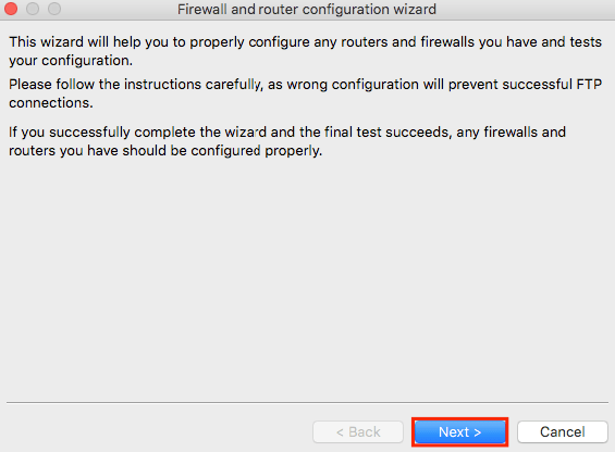 Network Configuration example