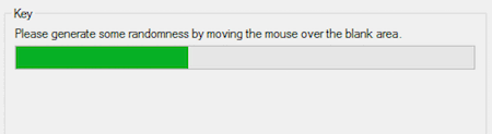 puttygen progress bar