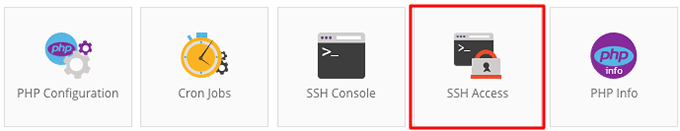 Hostinger SSH Section