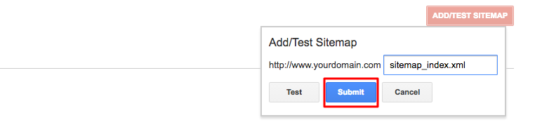 Google Search Console Submit Sitemap