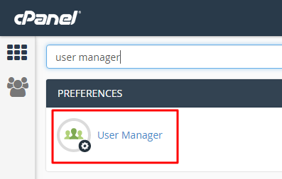 finding user manager tool