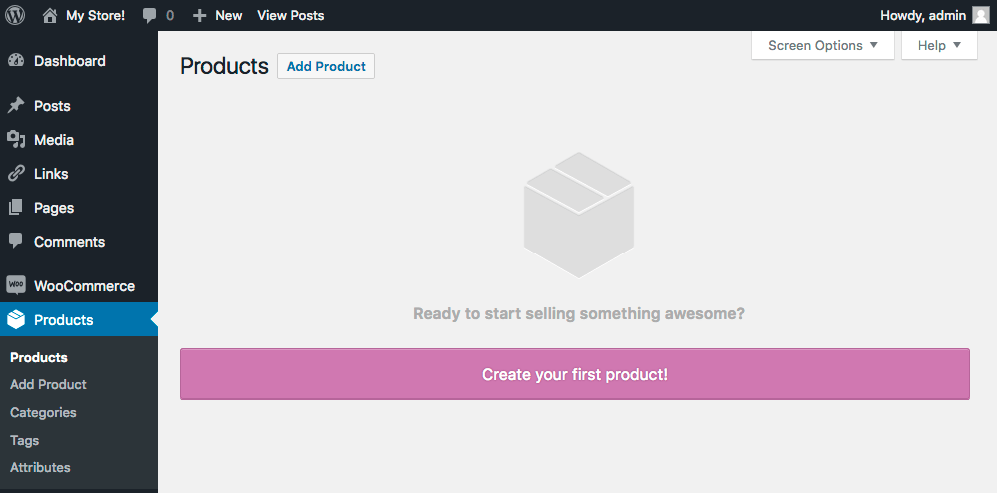 WooCommerce Adding A New Product