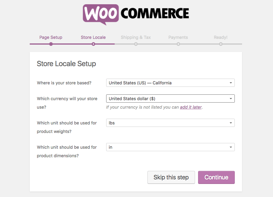 Location Configuration for WooCommerce Plugin