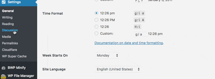 WordPress Enable Search Engine Visibility