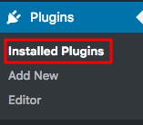 WordPress Installed Plugins