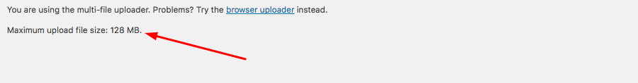 WordPress Upload Limit Increased