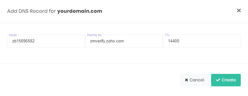 Creating a CNAME in hPanel