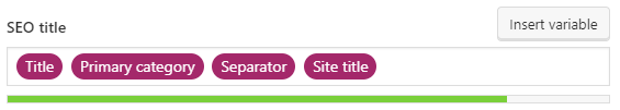 Yoast SEO title variable functions