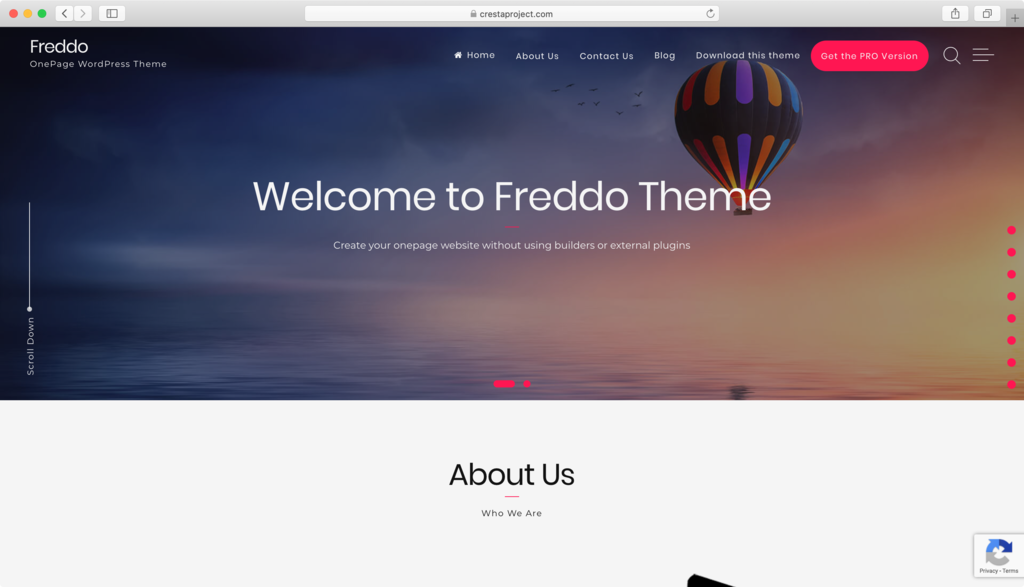 Theme Free WordPress - Freddo 