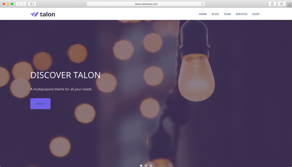 Theme WordPress miễn phí Baskerville