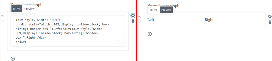 Inline HTML Editor