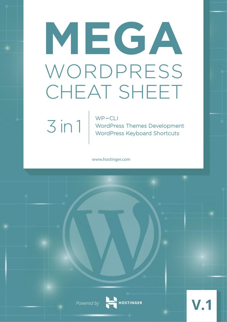 Mega WordPress Cheat Sheet