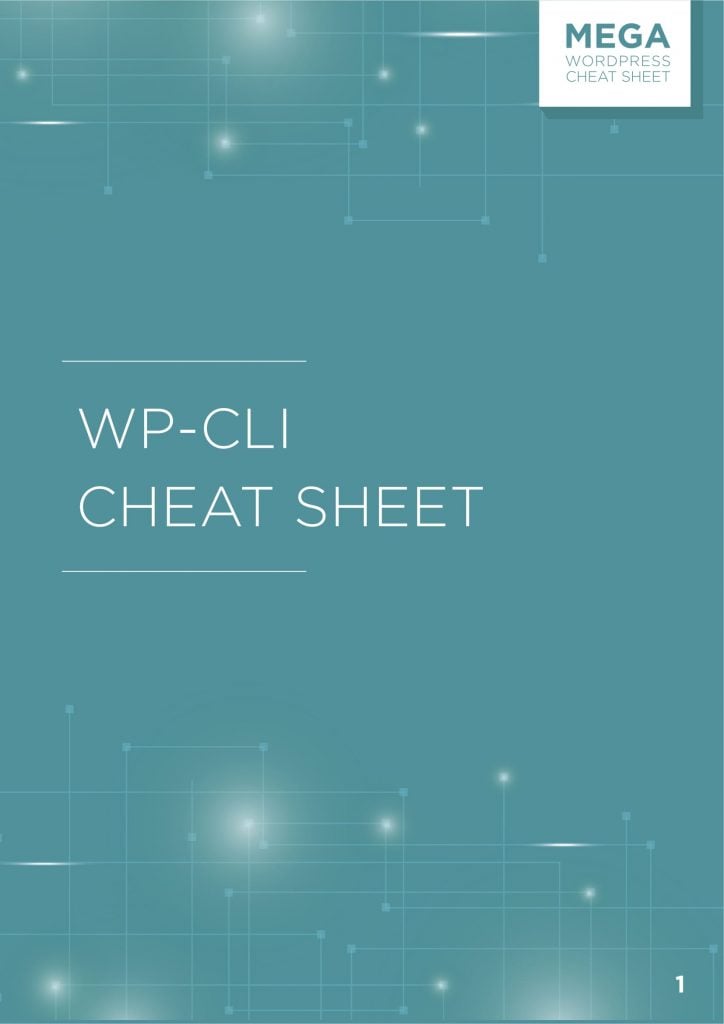 WP-CLI Cheat Sheet