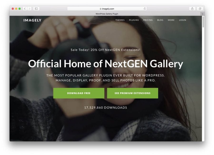 Le plugin NextGen Gallery