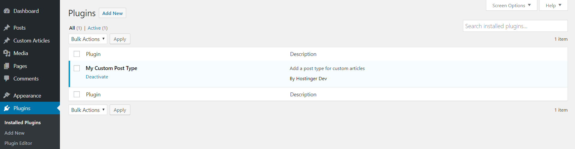 The plugin for your adding custom post type
