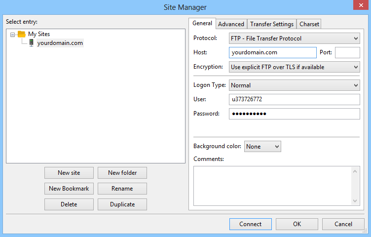 This is how to configure filezilla to connect with Hostinger's web server.