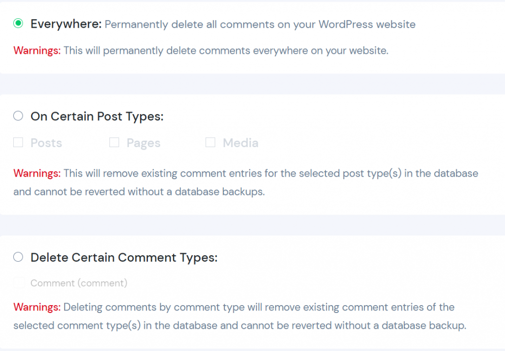 Disable Comments Using a WordPress Plugin - everywhere