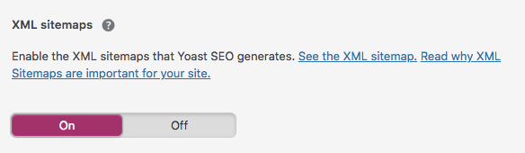 WordPress SEO tip - enable xml sitemaps