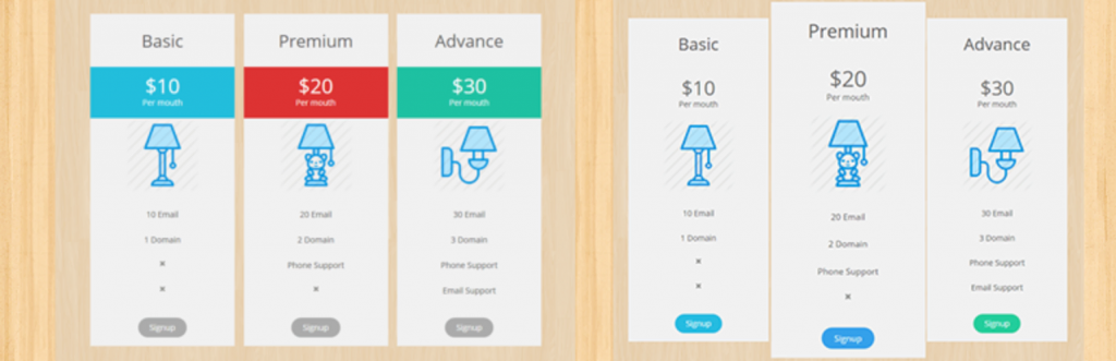 Pricing Table WordPress Table Plugin Banner