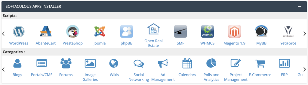 什么是cPanel 4 cPanel自动安装程序脚本