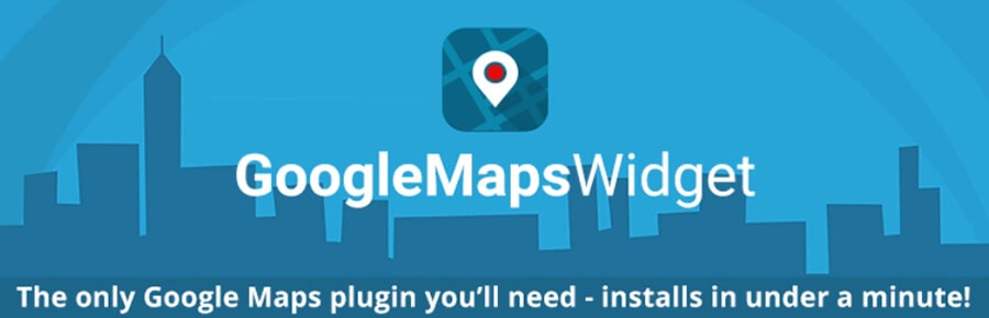 The Google Maps Widget plugin.
