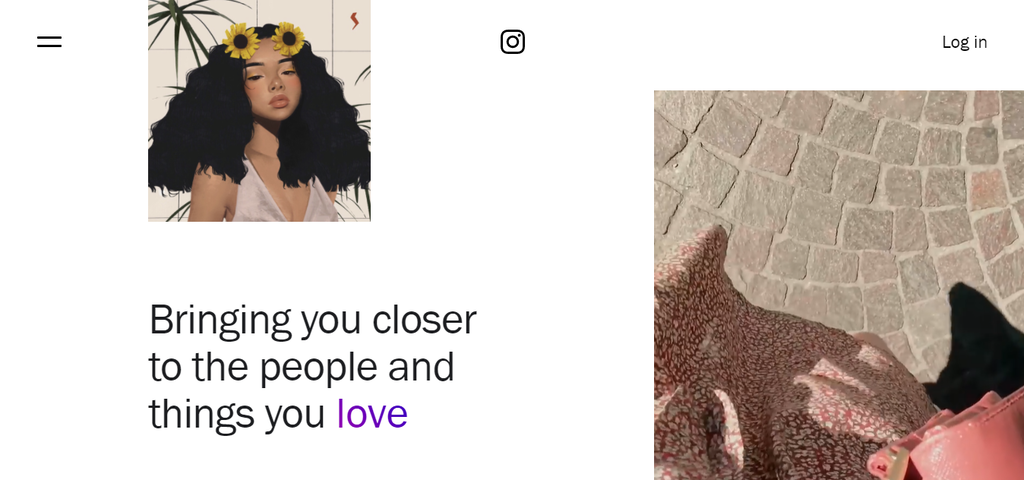 A screenshot showing Instagram's ad campaign