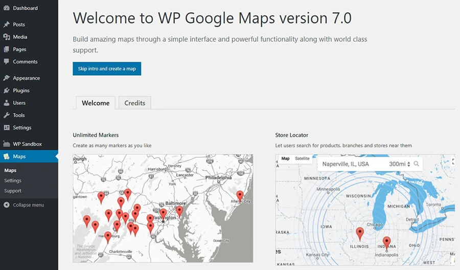 Creating your first map.