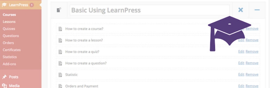 Plugin LearnPress.