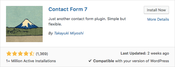 Contact form 7 plugin