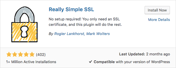 Plug-in SSL realmente simples