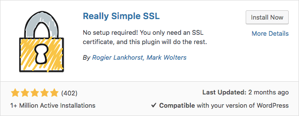 Really Simple SSL plugin